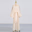 Fashionable niche design bat sleeve lace up pleated dress for women - Korvel