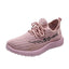 Fashionable running shoes with soft soles trendy fly woven mesh Korean version casual sports single shoes - Korvel