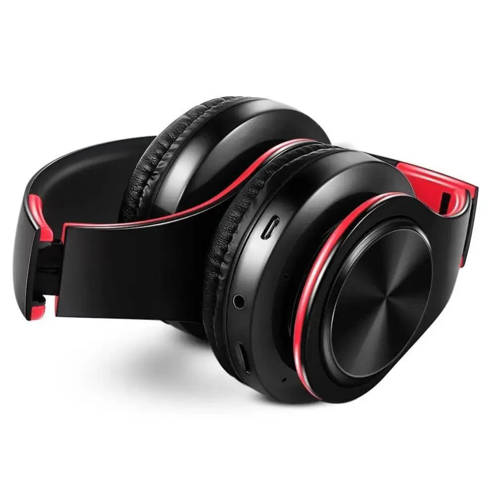 Stylish Bluetooth Over-Ear Headphones - Foldable & Portable