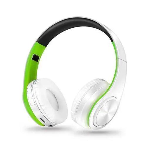 Stylish Bluetooth Over-Ear Headphones - Foldable & Portable