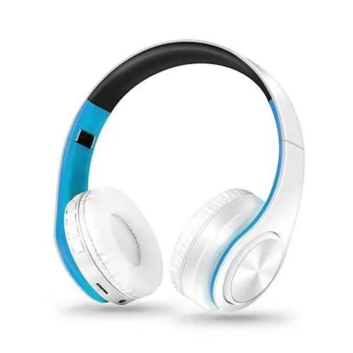 Stylish Bluetooth Over-Ear Headphones - Foldable & Portable