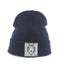 Stylish Unisex Wolf-Themed Knitted Beanie - Cozy Winter Accessory - Korvel
