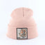 Stylish Unisex Wolf-Themed Knitted Beanie - Cozy Winter Accessory - Korvel