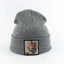Stylish Unisex Wolf-Themed Knitted Beanie - Cozy Winter Accessory - Korvel
