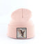 Stylish Unisex Wolf-Themed Knitted Beanie - Cozy Winter Accessory - Korvel
