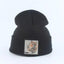 Stylish Unisex Wolf-Themed Knitted Beanie - Cozy Winter Accessory - Korvel