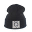 Stylish Unisex Wolf-Themed Knitted Beanie - Cozy Winter Accessory - Korvel