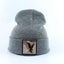 Stylish Unisex Wolf-Themed Knitted Beanie - Cozy Winter Accessory - Korvel