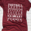 Premium Unisex Football T-Shirt - fb0022
