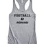 Football & Mimosas Racerback Tank Top