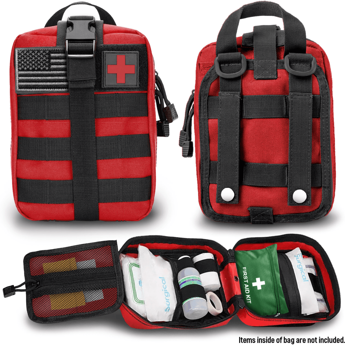 Bolsa de Primeros Auxilios Táctica Pequeña XGear - Pouch IFAK Premium