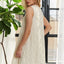 Robe Shift Sans Manches à Col Ronde avec Appliqués