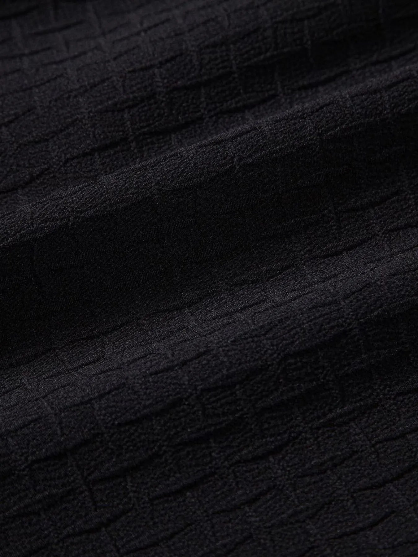 Shorts de jogging texturés classiques pour hommes avec taille élastique