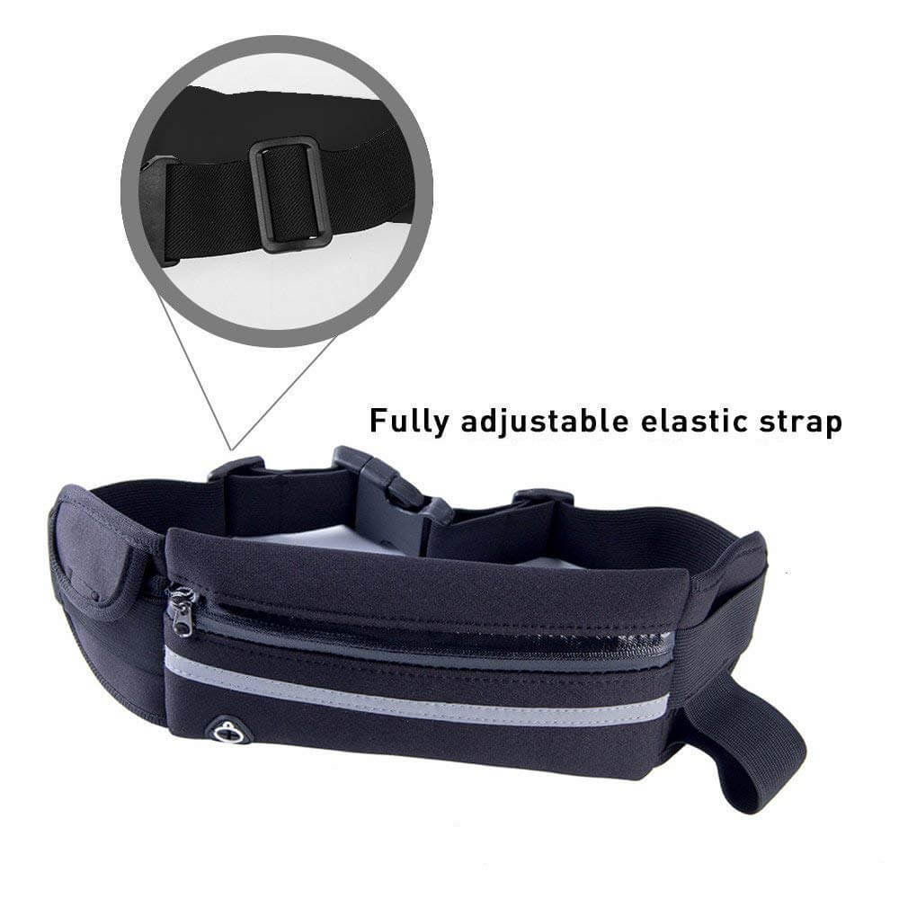 Velocity Water-Resistant Sports Running Belt and Fanny Pack for Outdoor Sports - Korvel