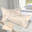Ensemble de taies d'oreiller en satin soyeux de luxe pour king