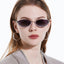 Gafas de sol de metal con marco pequeño y elegante