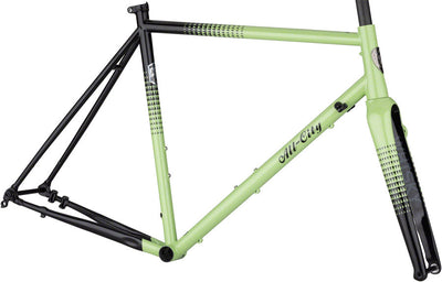 Cadre All-City Zig Zag - 700c Acier Honeydew Bling 52cm