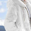 Cozy Fleece Zip-Up Hooded Jacket - Plus Size