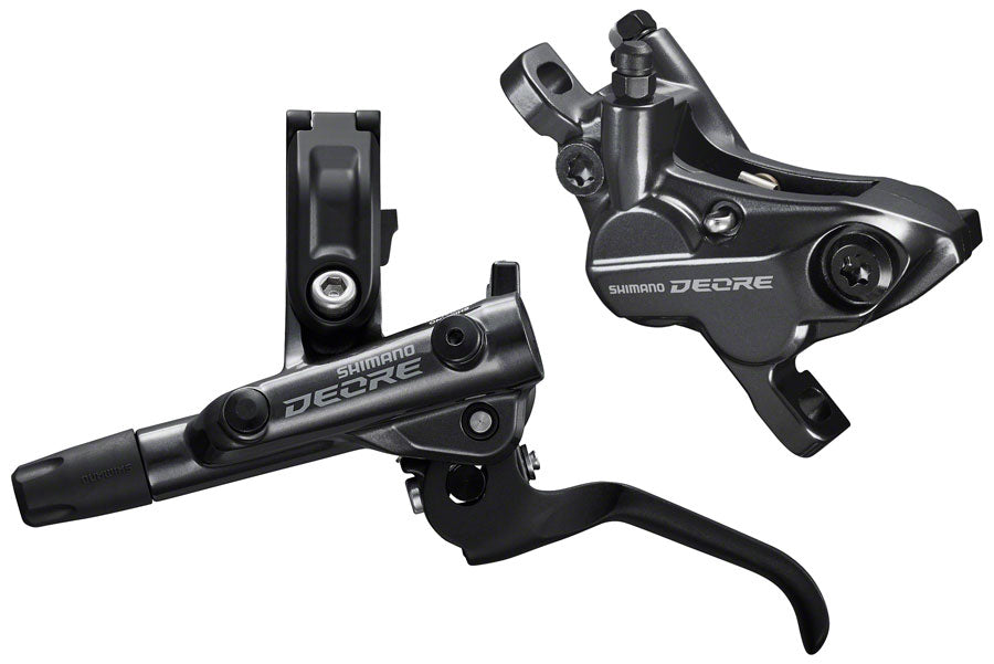 Palanca de freno hidráulica delantera Shimano Deore BL-M6100 con almohadillas de resina