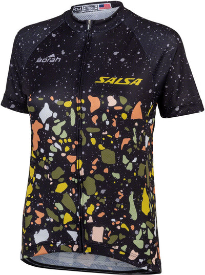 Maillot Salsa Femme Terrazzo - Grand Noir