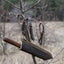 Handcrafted Viking Seax Knife with Premium Leather Sheath - Korvel