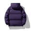 Men's Thickened Cotton-Padded Hoodie Coat for Winter