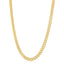 14k Yellow Gold White Pave Modern Lite Miami Cuban Chain (8.0mm)