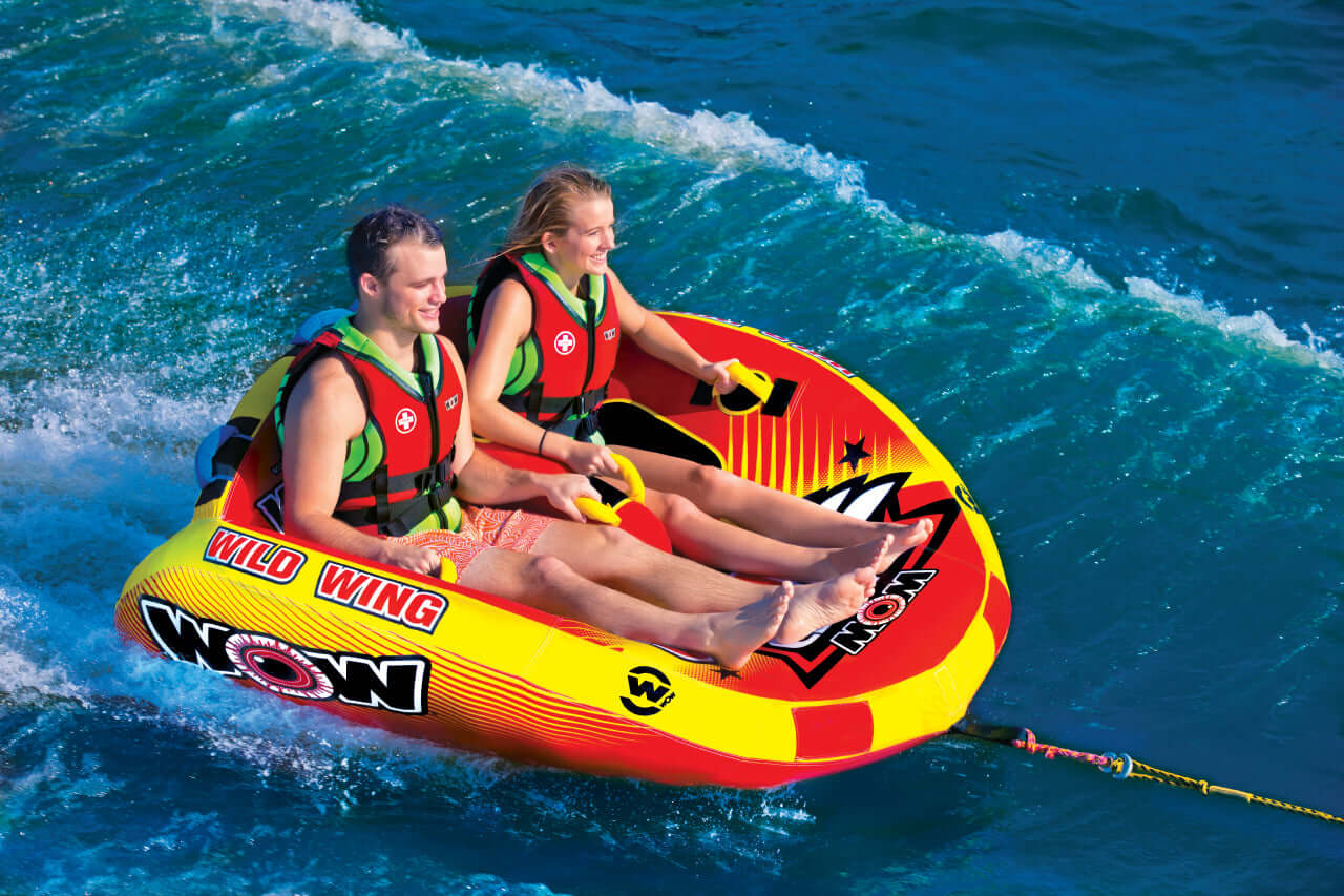 WOW Sports Wild Wing 2-Person Towable Water Tube