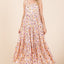 Robe Maxi ÉléGante à Fleurs - Parfaite pour les ÉVénements d'ÉTé