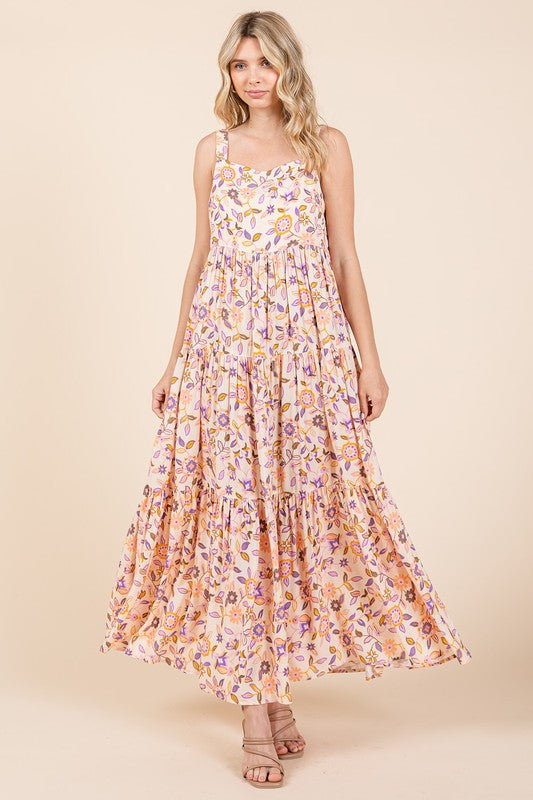 Robe Maxi ÉléGante à Fleurs - Parfaite pour les ÉVénements d'ÉTé