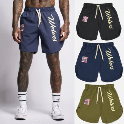 Men's Breathable Running Shorts - Speed Bar Tide