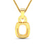 0.25 Carat Genuine White Diamond 14K Yellow Gold Pendant