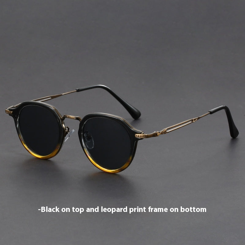 Premium Metal Circle Frame Sunglasses for Men and Women