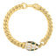 14k Yellow Gold Curb Link Bracelet - 7.00 mm