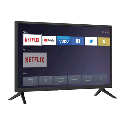 Téléviseur intelligent DLED Supersonic de 24" avec WiFi et entrées HDMI