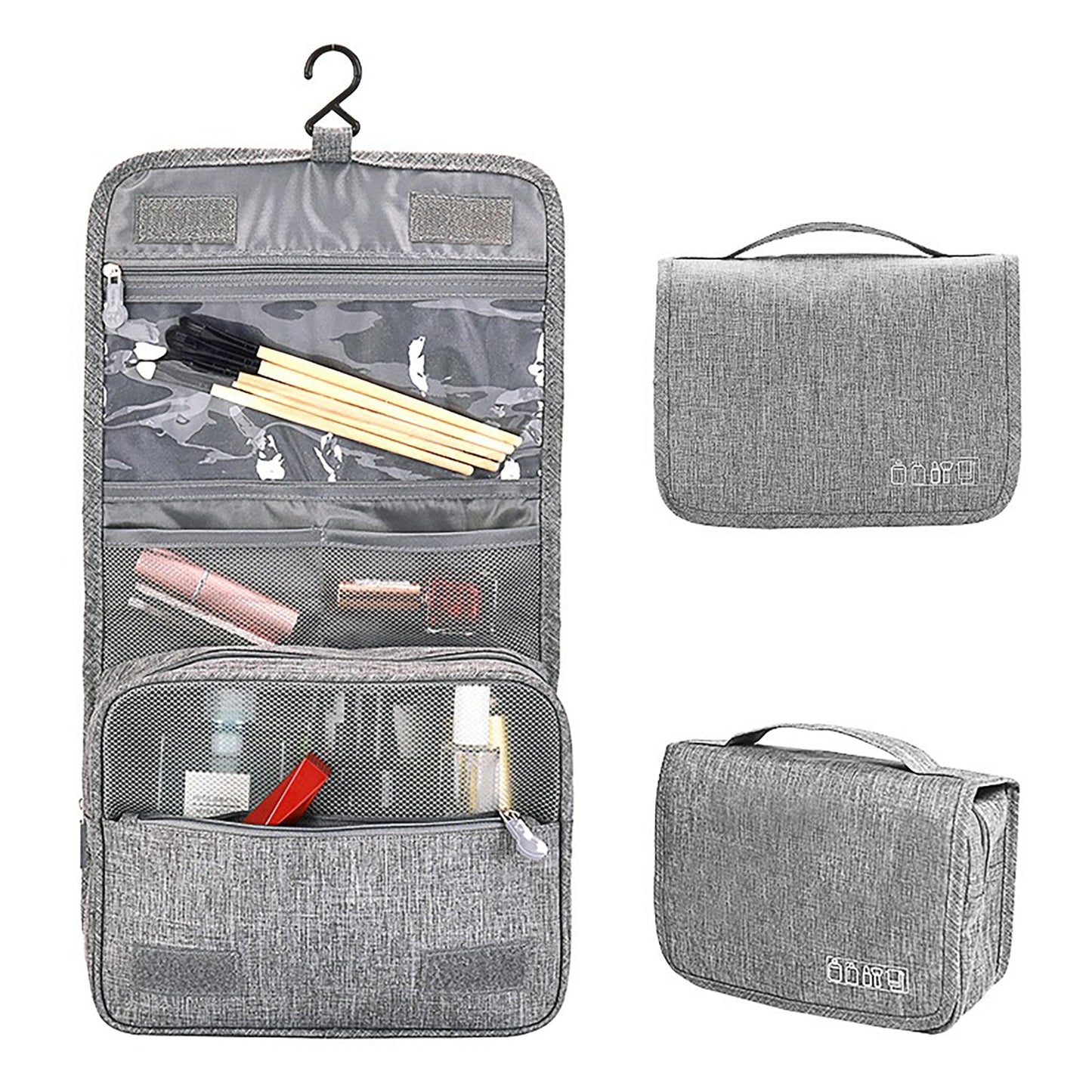 Premium Travel Hanging Toiletry Bag - Waterproof Organizer
