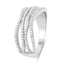 Anillo de Compromiso de Diamante Blanco de 0.46 Quilates en Oro Blanco de 14K
