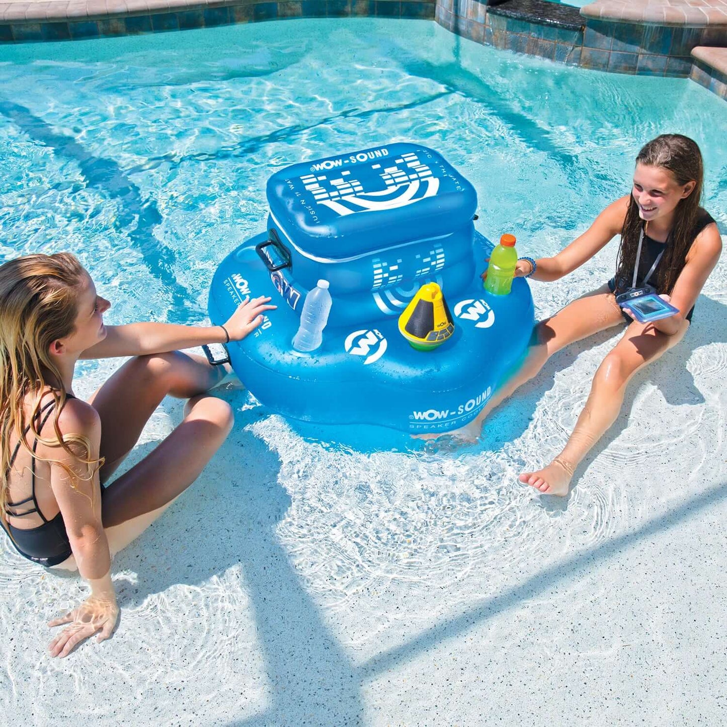 WOW Sports WOW-SOUND Cooler - Transportador de Bebidas Premium Flotante