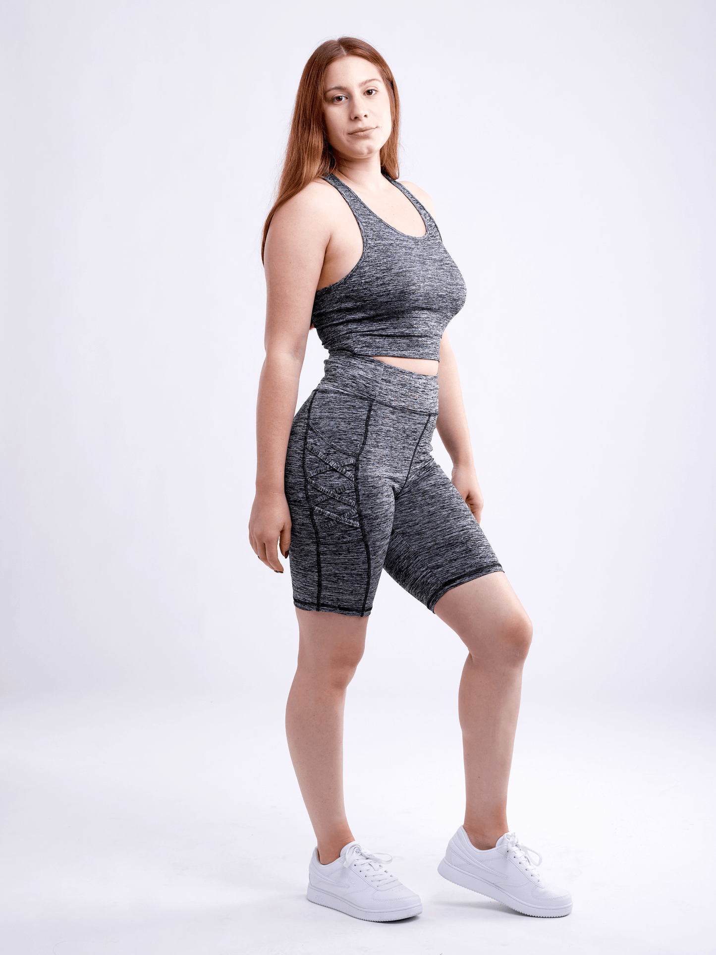 JupiterGear High-Waisted Workout Shorts with Pockets