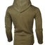 Men's Plus Size Casual Slim Fit Long Sleeve Hoodie