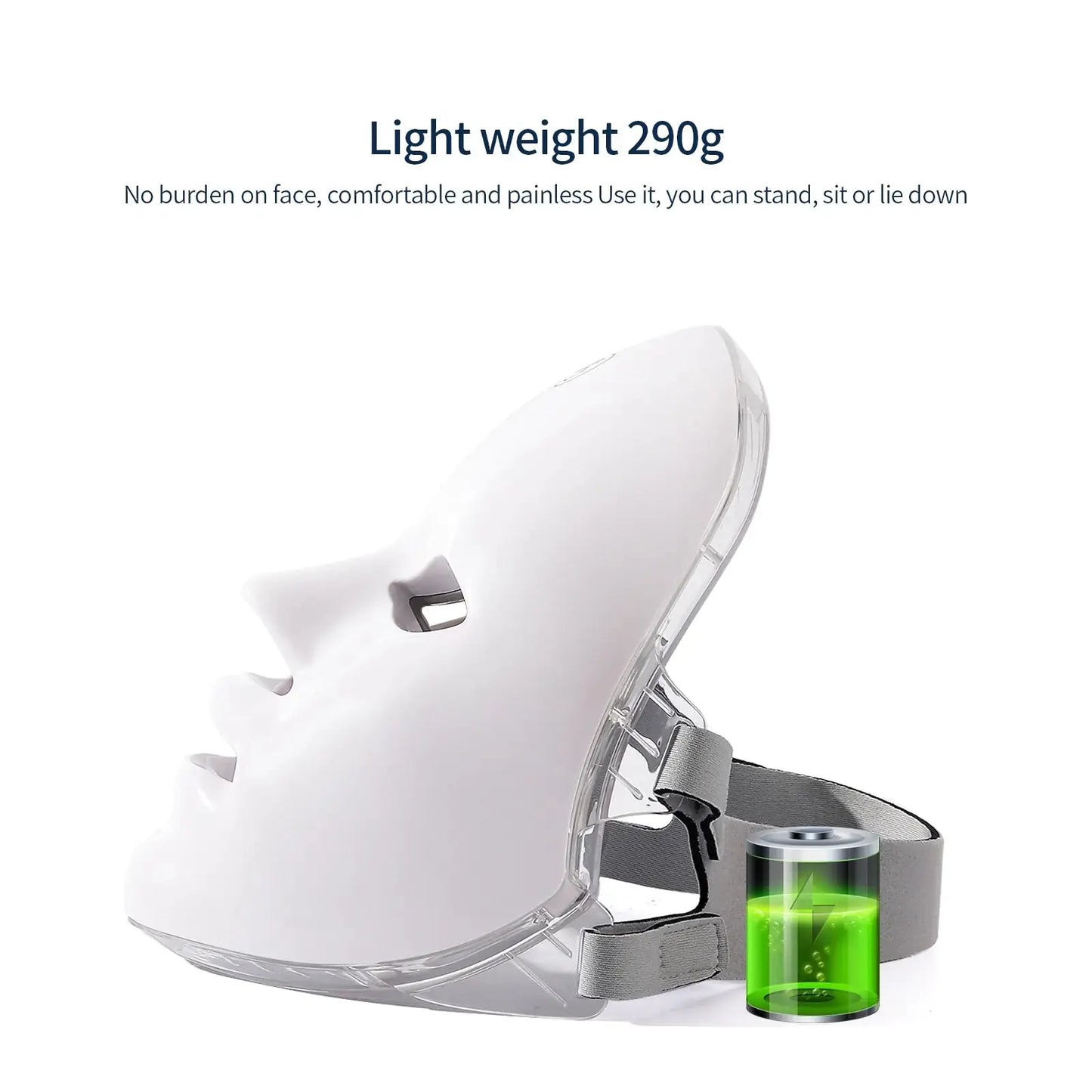 Masque Facial LED Premium pour une Peau Radieuse