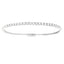 Pulsera de Tenis de Diamantes Natural de 3.00ct en Oro Blanco de 14KT