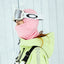 Masque de tête en velours coupe-vent pour le ski