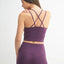 MONO B Venice Cloud Light Crisscross Sports Bra