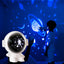 Galaxy Star Projector - Astronaut Night Light for Kids