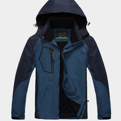 Men's and Women's Plus Size Breathable Waterproof Jacket