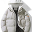 Men's Plus Size Hooded Padded Puffer Jacket