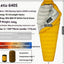 Sac de couchage en duvet ultra léger premium pour aventures en plein air
