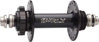 Moyeu arrière Surly Ultra New - Fileté x 135mm 6-Bolt Fixe Noir 32H