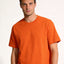 Camiseta de algodón sólida de color premium unisex